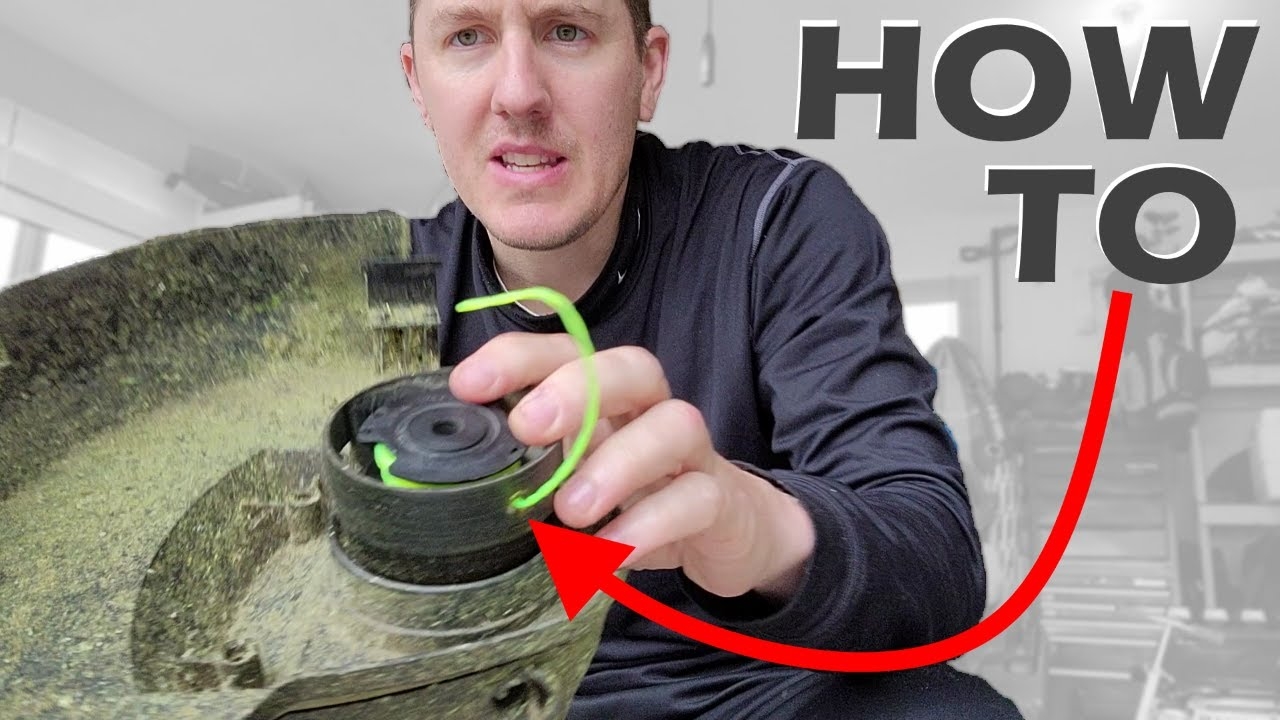 adding line to husqvarna weed eater