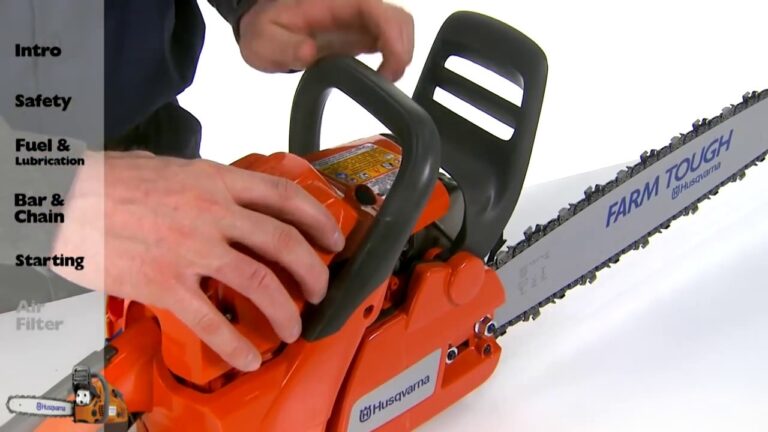 How To Clean An Air Filter On Gasoline Powered Chainsaws Husqvarna YouTube