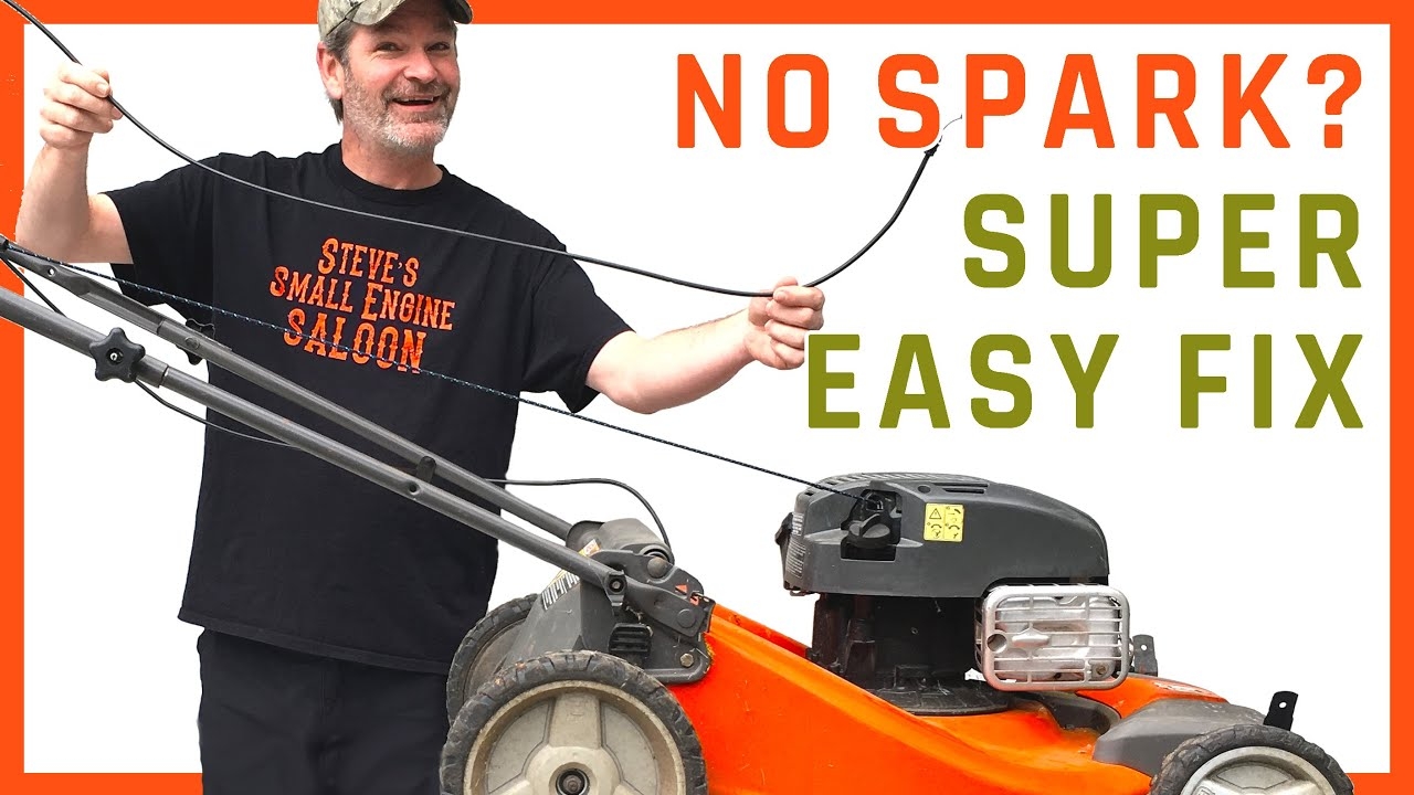 How To Fix A Lawn Mower That Has NO SPARK Super Easy Fix YouTube