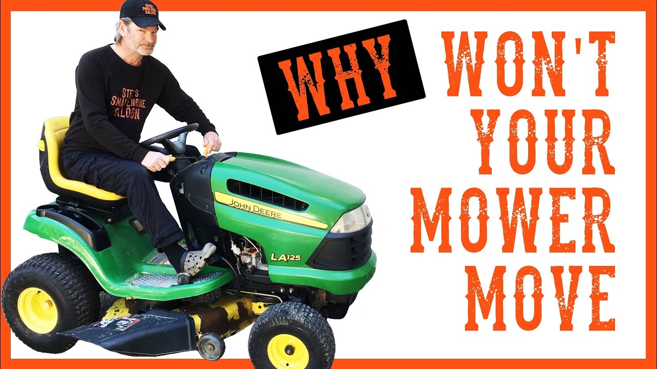husqvarna riding mower wont drive