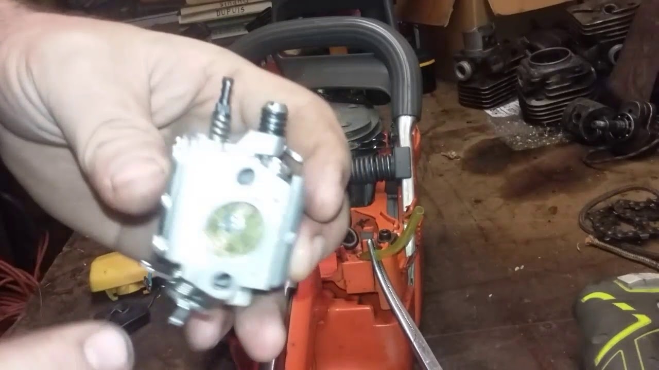HOW TO Husqvarna 340 345 346xp 350 351 353 Carburetor Replacement YouTube