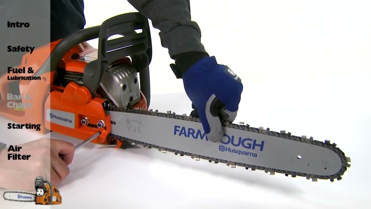 How To Install A Chain On A Husqvarna Chainsaw Easy Step by Step Guide YouTube