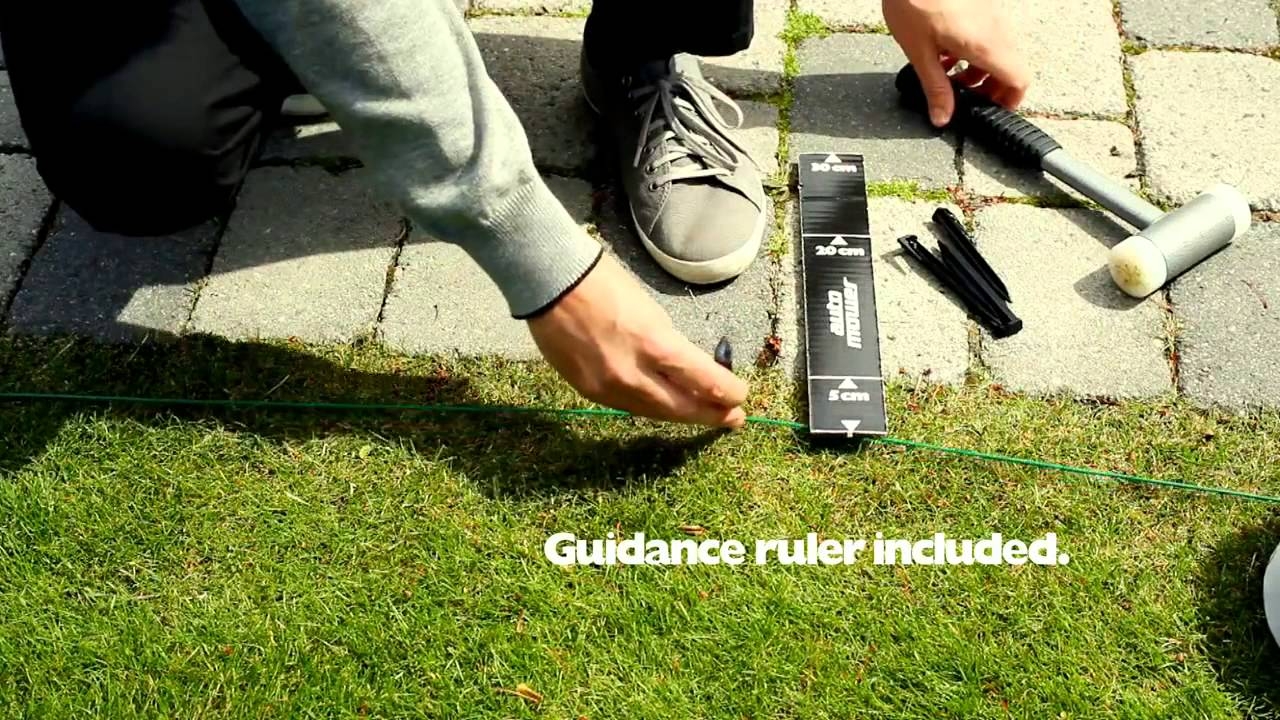 How To Install A Husqvarna Automower Robot Lawn Mower YouTube