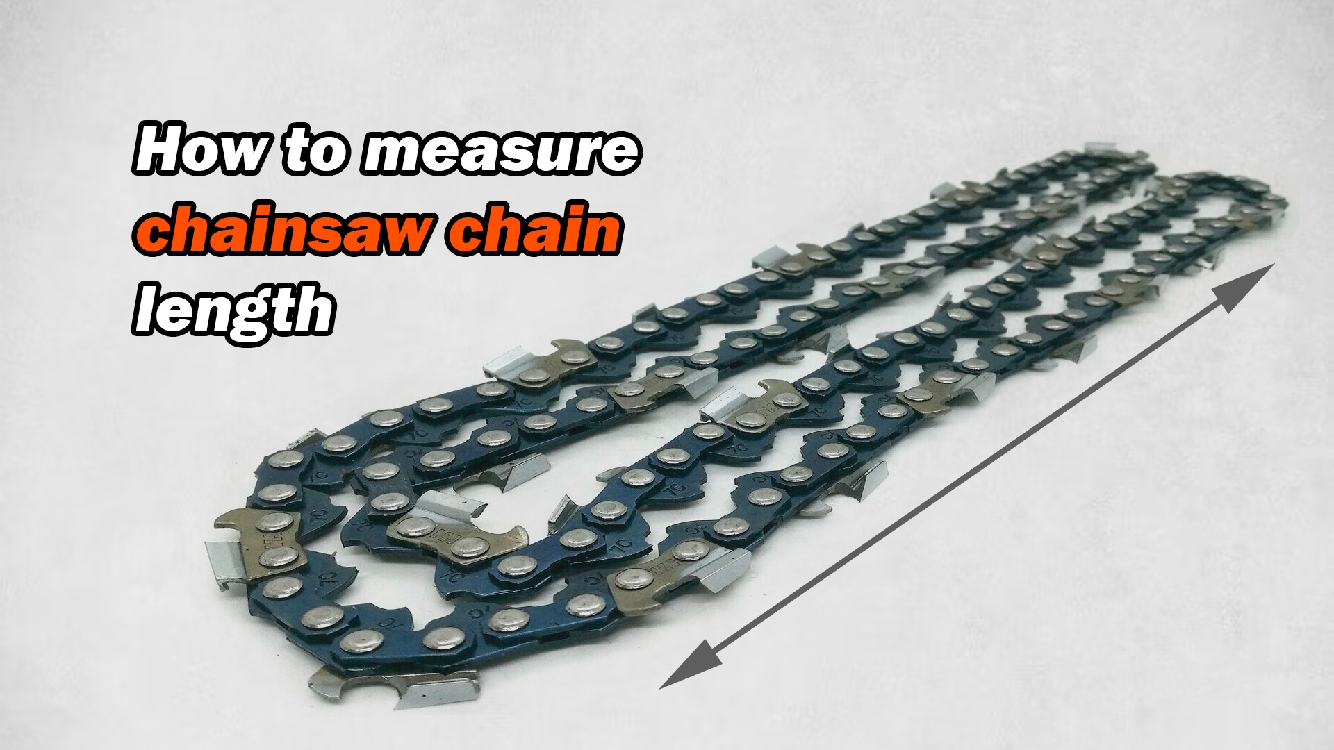 how to measure husqvarna bar length