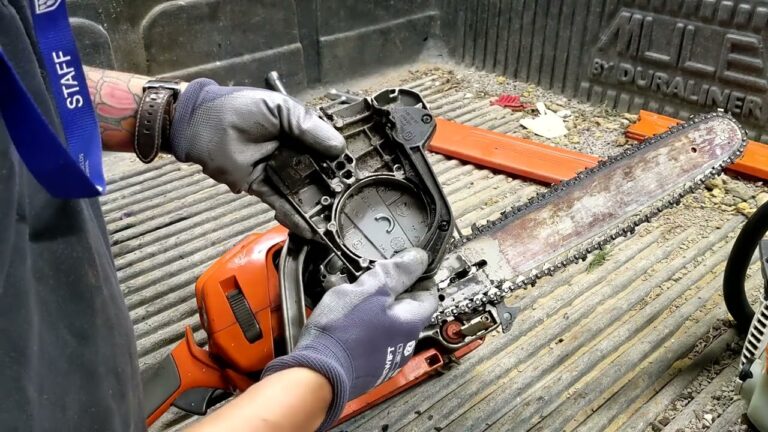 How To Replace A Chainsaw Chain And Bar Stihl Husqvarna Tutorial Walk Through YouTube