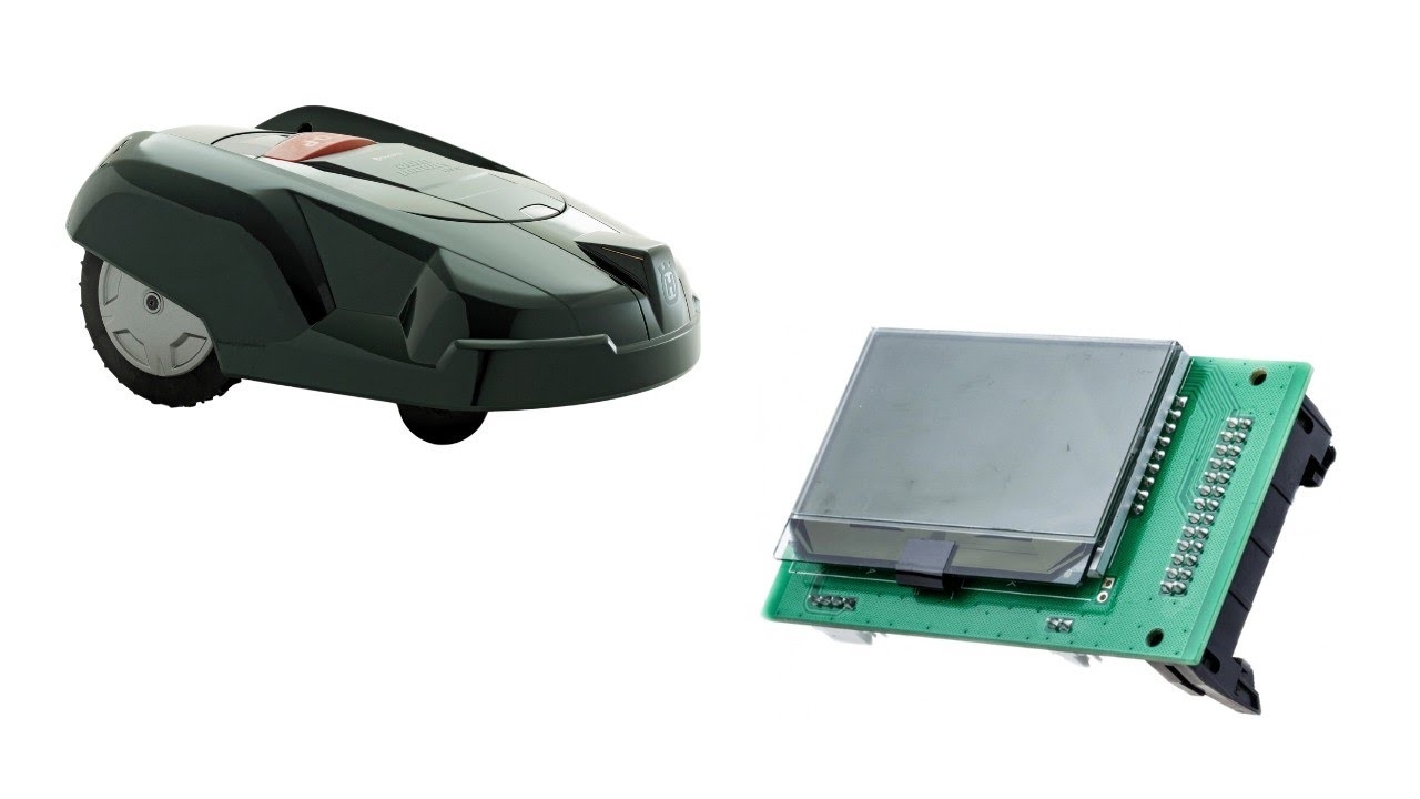 How To Replace The Display Of Husqvarna Automower 220AC 230ACX Solar Hybrid Gardena R160 YouTube