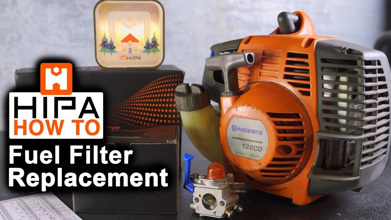 How To Replace The Fuel Filter Husqvarna Trimmer Hipa How To 010 YouTube