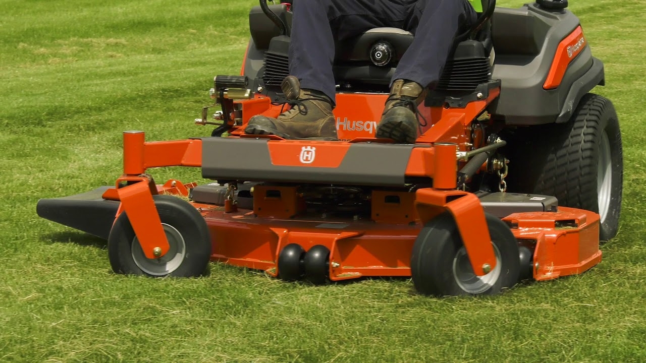 How To Start Operate A Husqvarna Zero Turn Mower YouTube