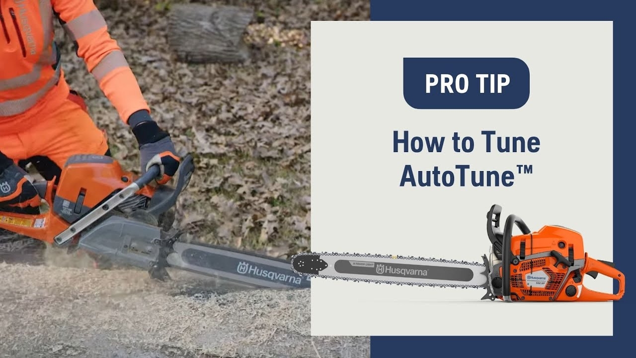 how to tune a chainsaw husqvarna