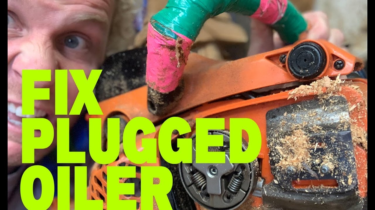 How To Unplug Chainsaw Oiler In SECONDS Do At Own Risk YouTube