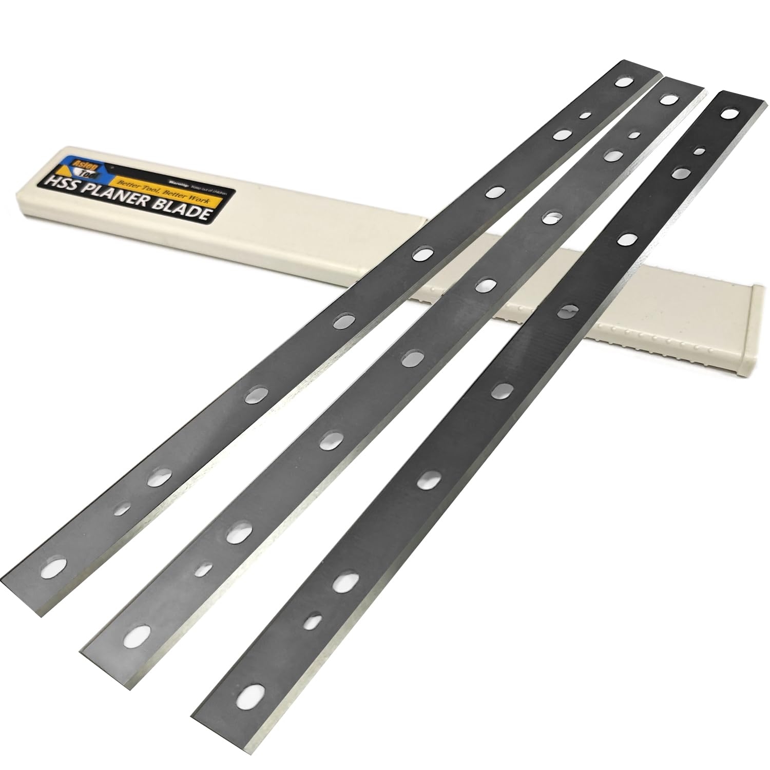 HSS Planer Blades Knives For DeWalt DW734 7342 Thickness Planers With 12 5 Inch Replacement Heat Treated Double Edge 1 Set 3 Pcs Amazon