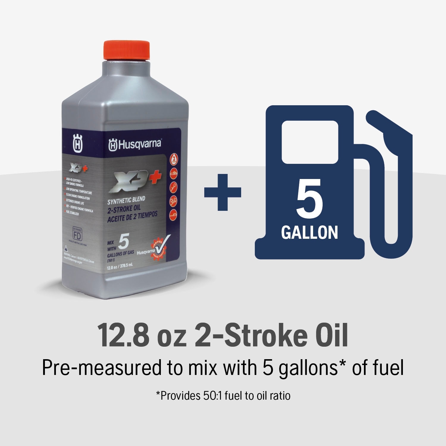 Husqvarna 12 8 Oz 2 cycle Engines Synthetic Blend Engine Oil 598682103 At Lowes