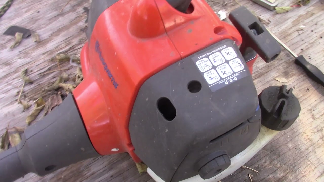Husqvarna 128LD 28cc Carb Adjustment YouTube