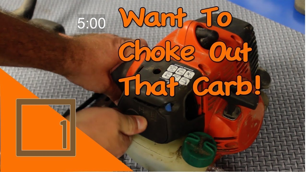 how to adjust husqvarna 128ld carburetor