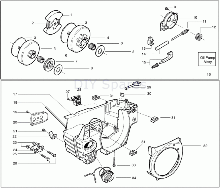 Husqvarna 136 Chainsaw 2005 Parts Diagram Page 3
