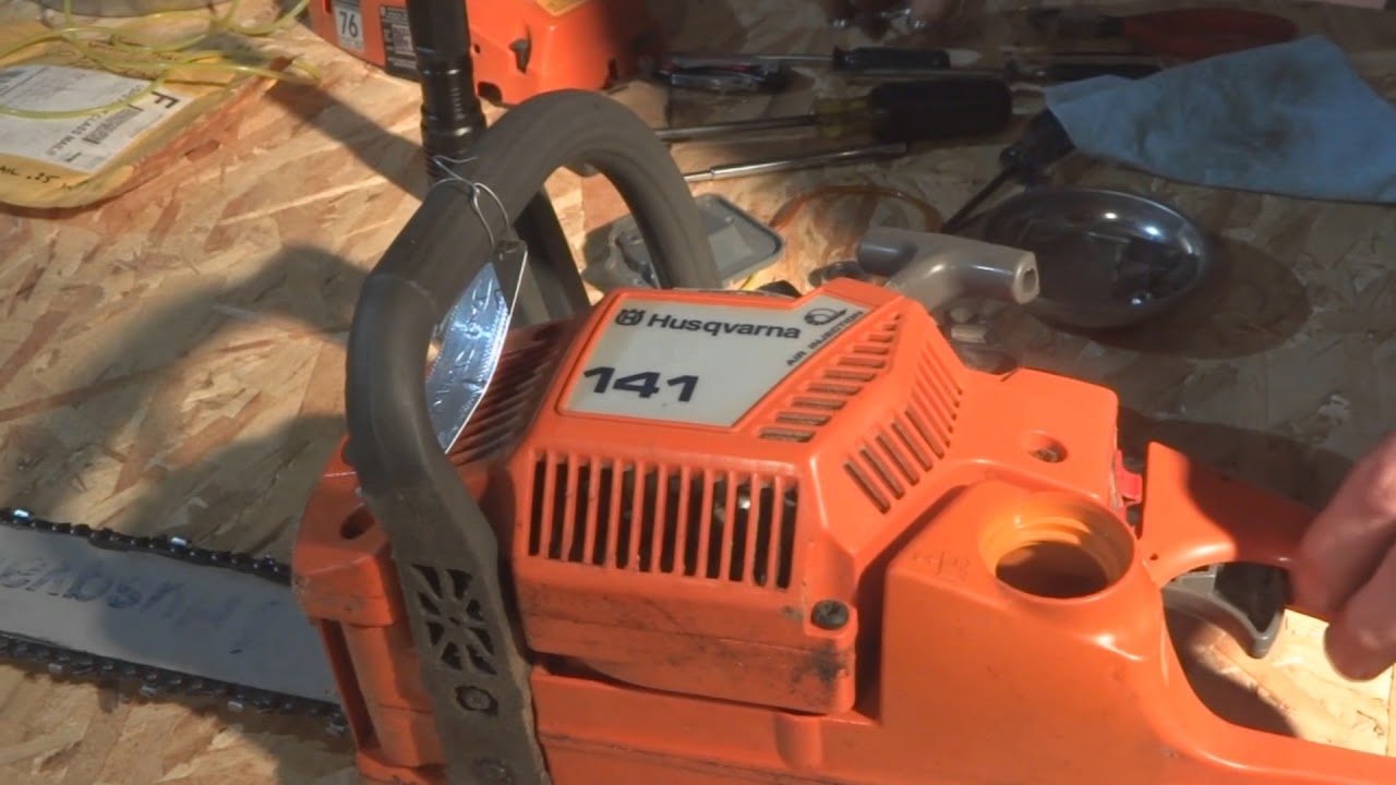 husqvarna 141 chainsaw tune guide chart