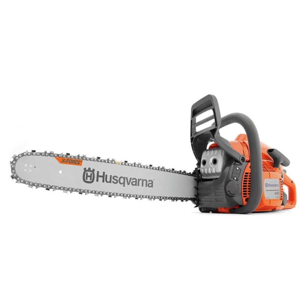 Husqvarna 18 Inch 440 Gas Chainsaw 40cc 2 4HP X Torq Engine Smart Start Walmart