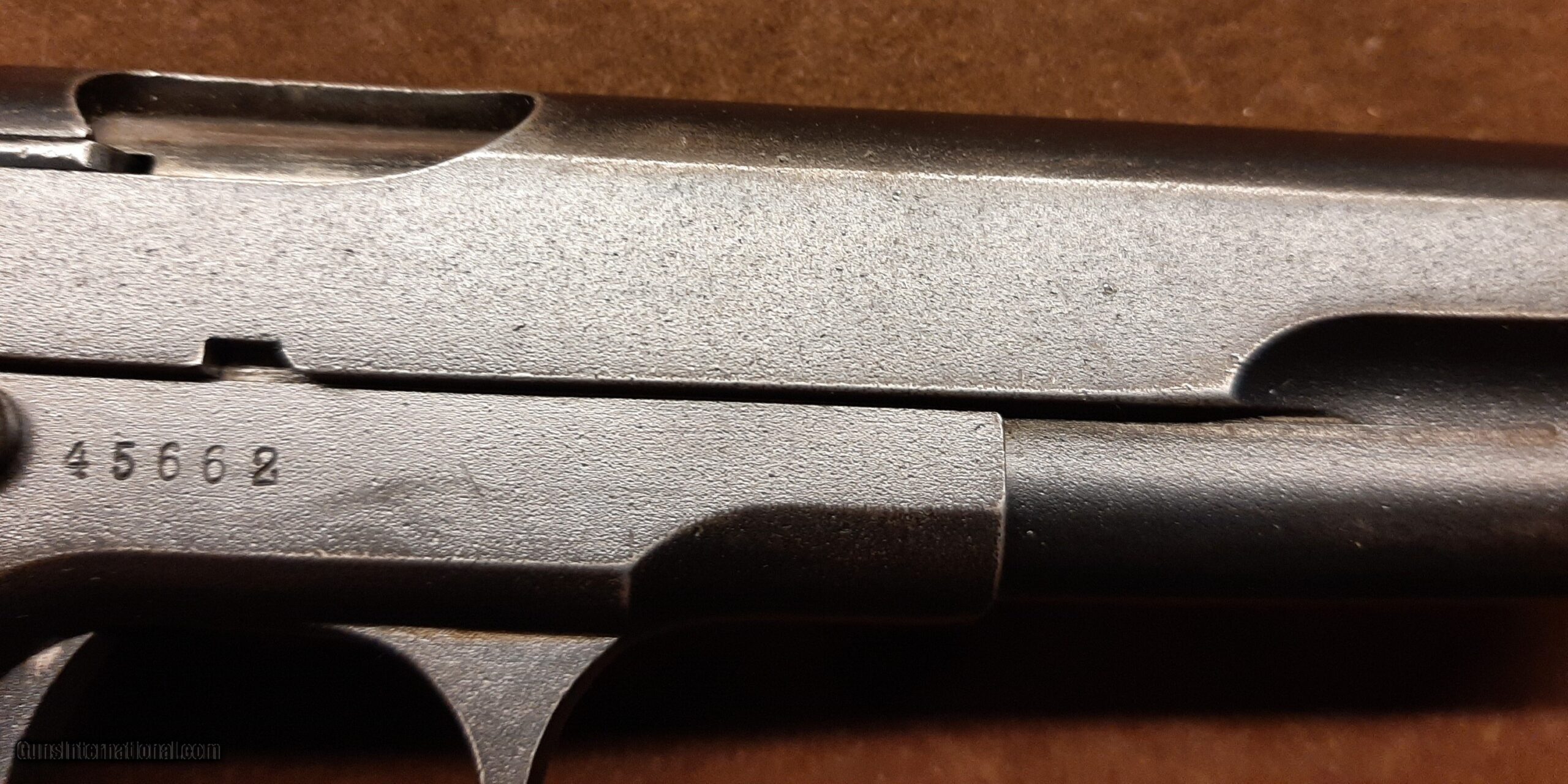 Husqvarna 1907 Service Pistol Rig WWII Vintage 