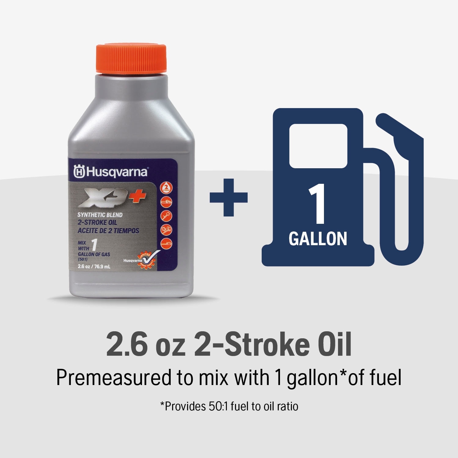 Husqvarna 2 6 Oz 2 cycle Engines Synthetic Blend Engine Oil 598682101 At Lowes