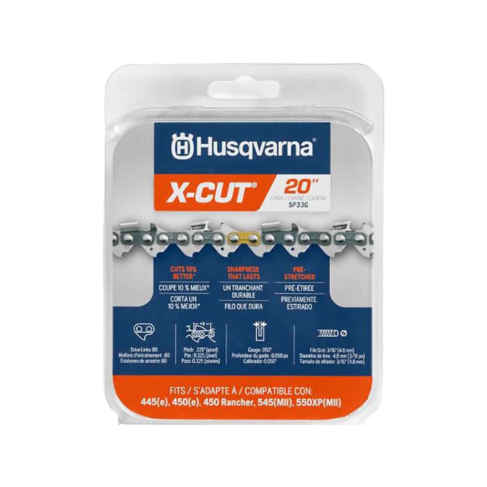 Husqvarna 20 X CUT SP33G 325 Pitch 050 Gauge Chain Arborwear