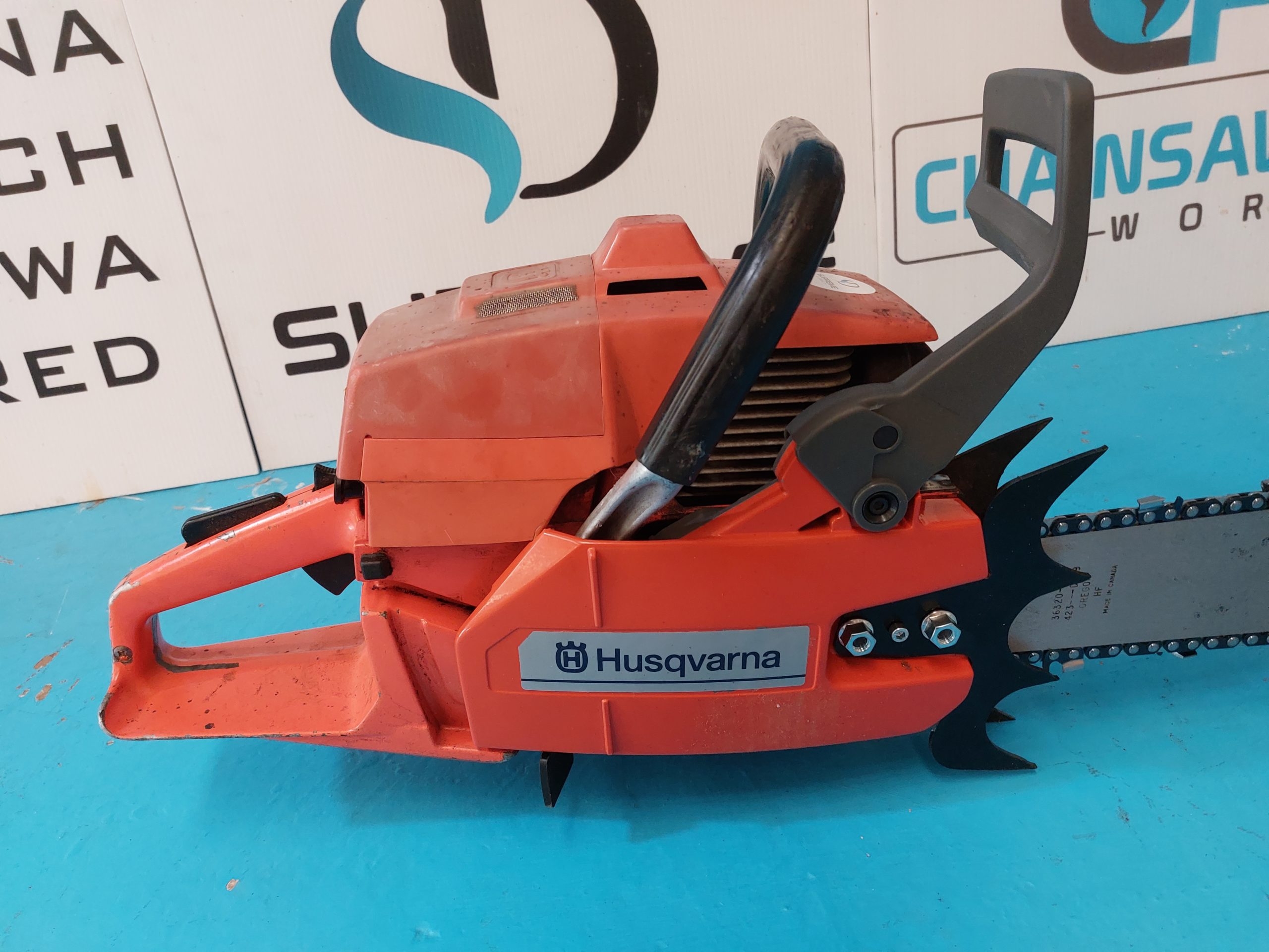 HUSQVARNA 2100 CD With 42 Inch Bar Very Rare Saw 100cc Of GRUNT Chainsaw Parts World