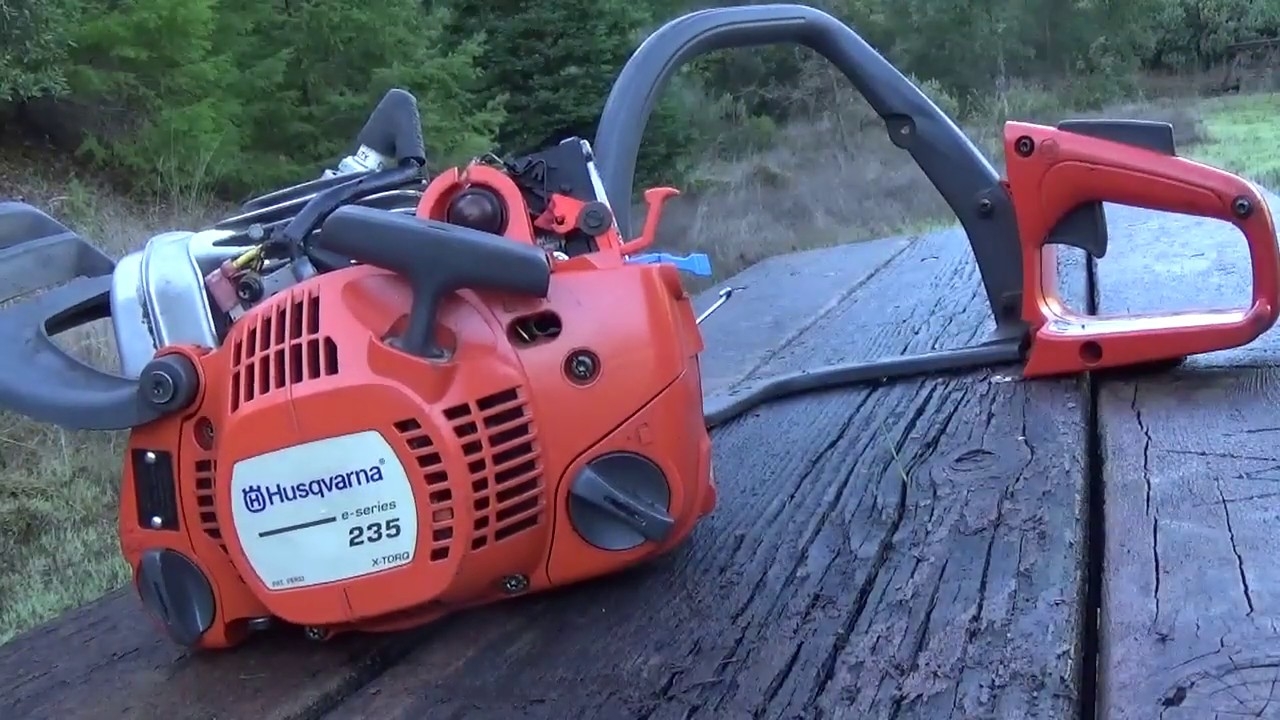 Husqvarna 235 240 Carburetor Removal Fuel Line Diagram YouTube