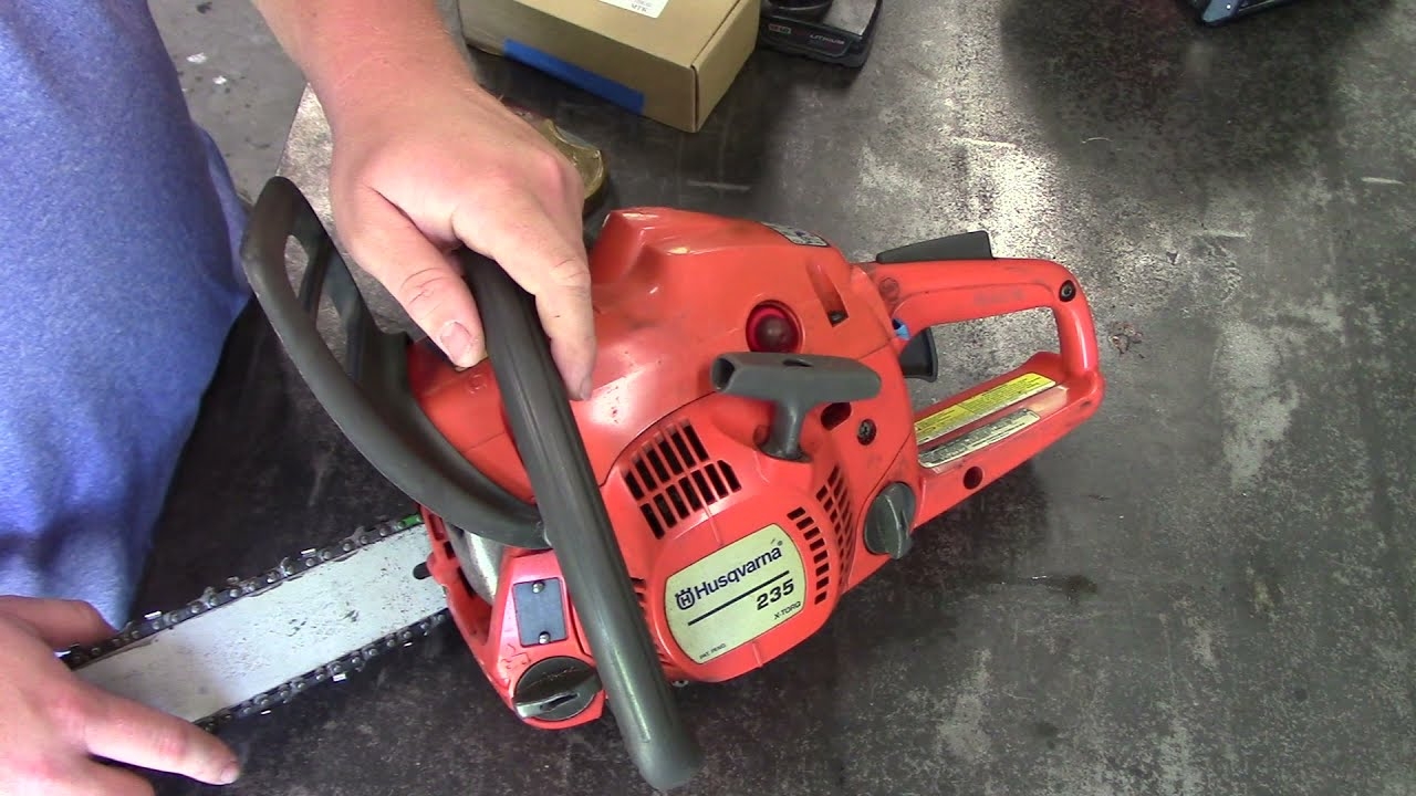 Husqvarna 235 Chainsaw Carburetor Replacement And Adjustment YouTube