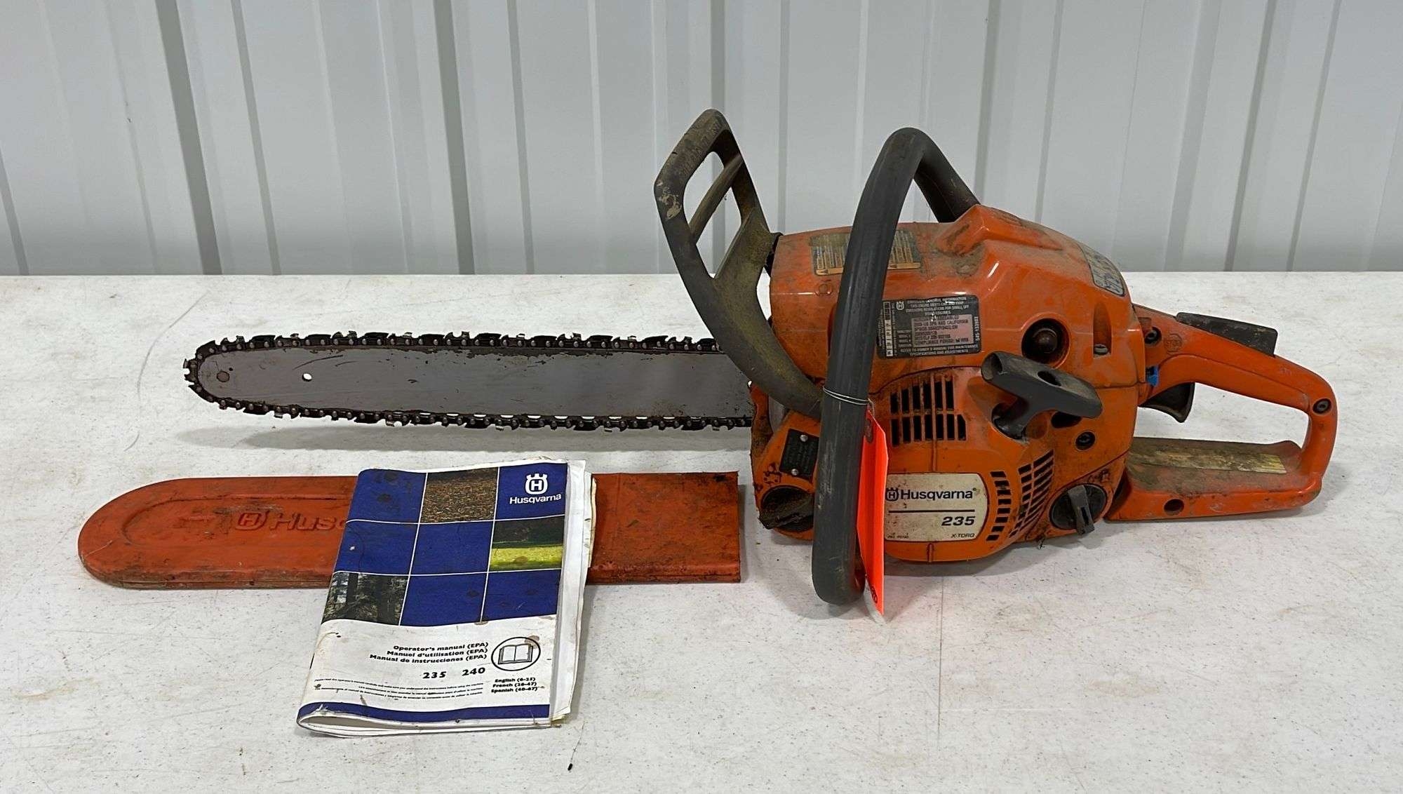 husqvarna chainsaw 235
