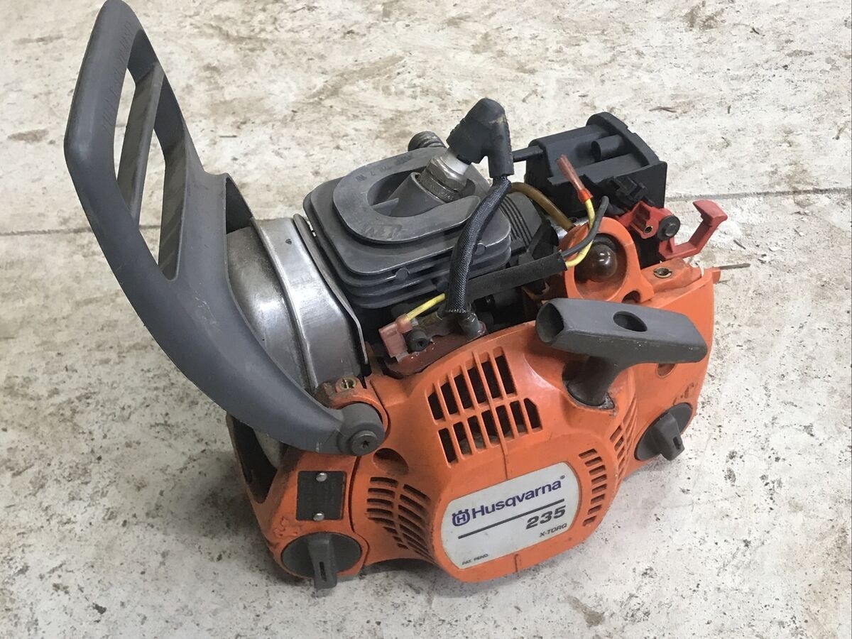Husqvarna 235 Chainsaw X Torq Chain Saw EBay