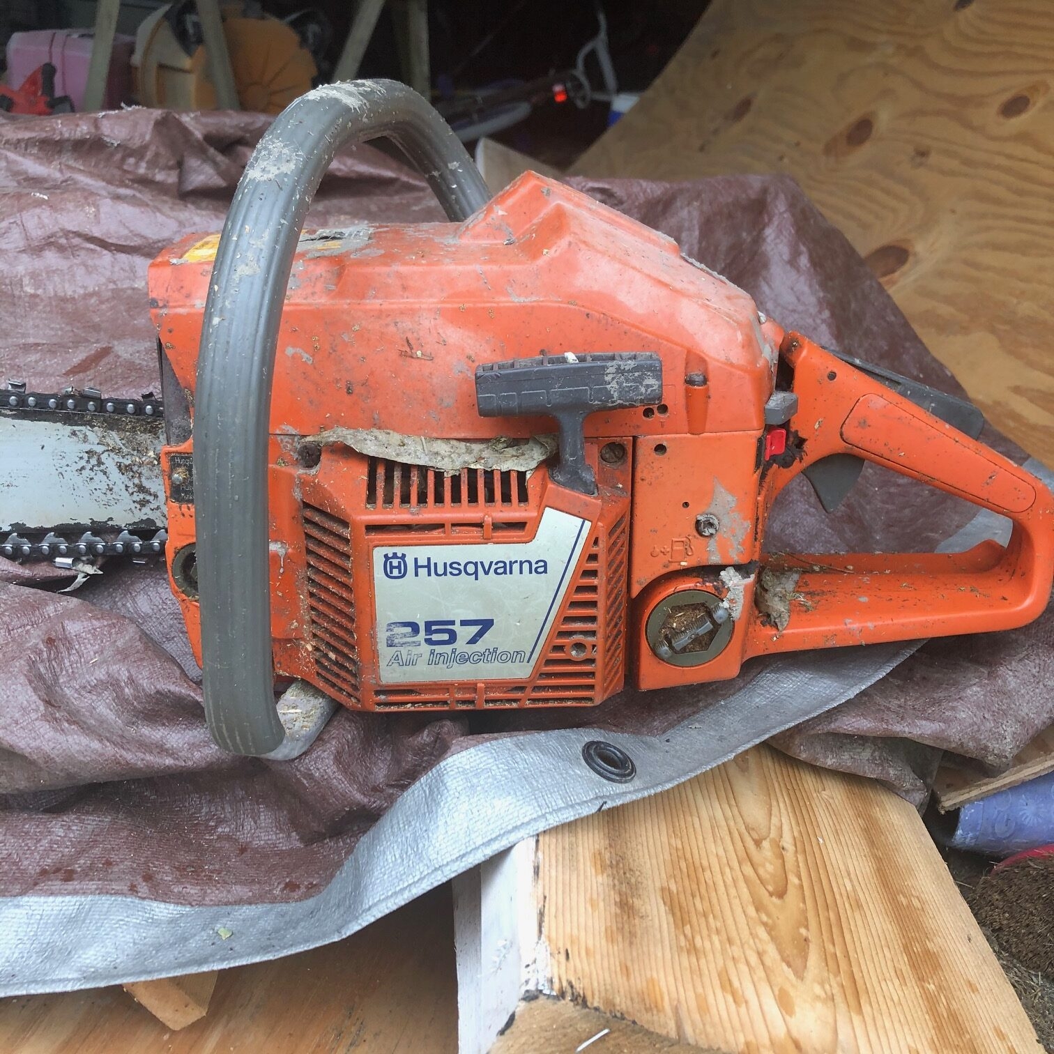 Husqvarna 257 Chainsaw Review The Chainsaw Zone