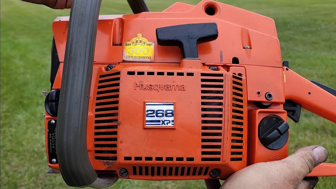 Husqvarna 268xp Final Assembly And First Run YouTube