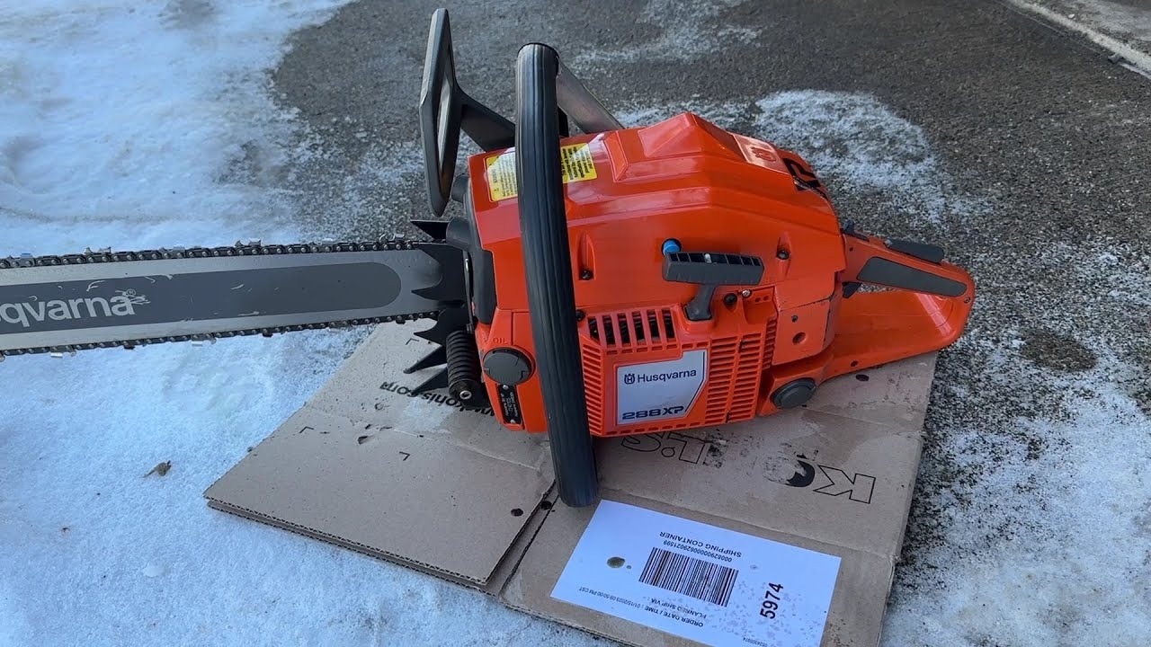 Husqvarna 288 XP First Test Run YouTube