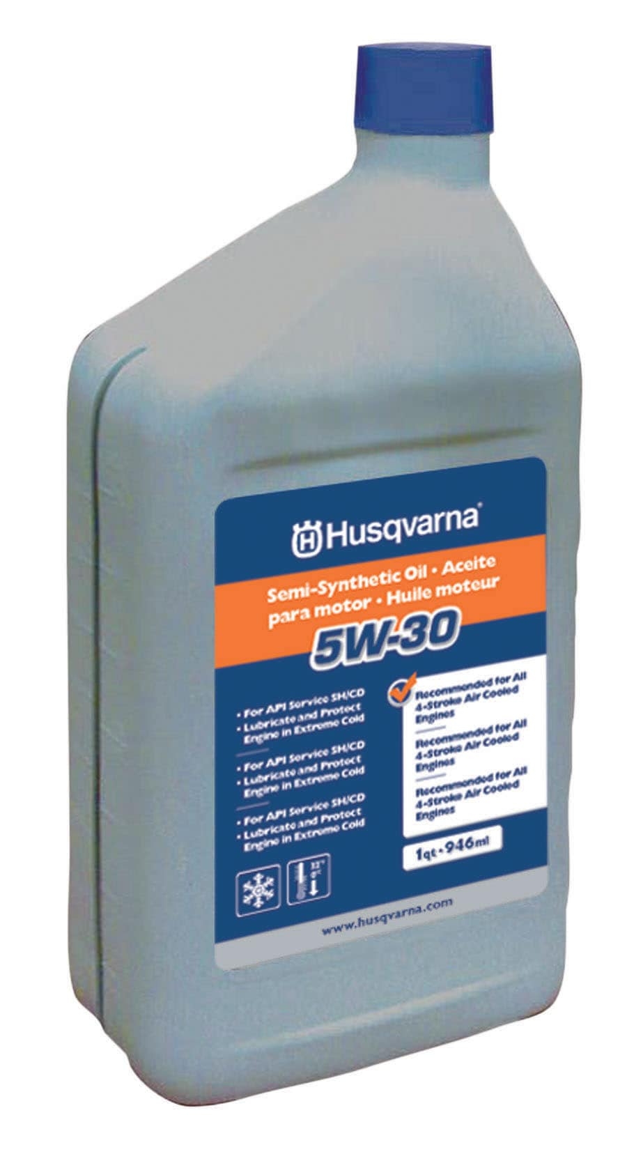 Husqvarna 32 oz 4 cycle Engines 5w 30 Synthetic Blend Engine Oil In The Engine Oil Department At Lowes