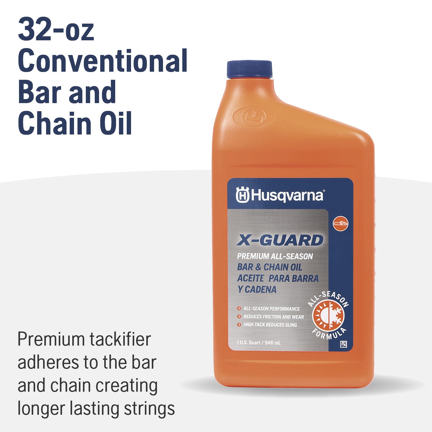 Husqvarna 32 oz Synthetic Blend Bar And Chain Oil 610000023 At Lowes