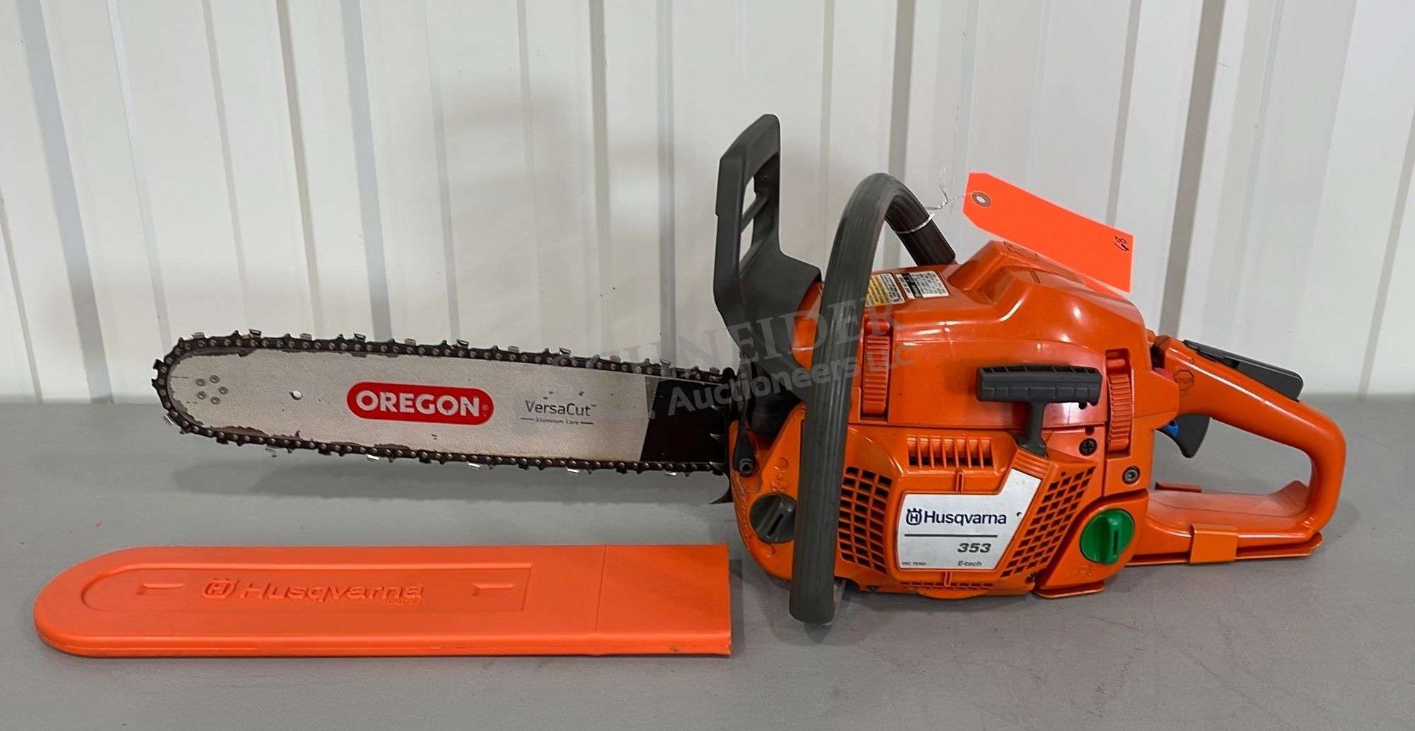 Husqvarna 353 E Tech Chainsaw Schneider Auctioneers LLC