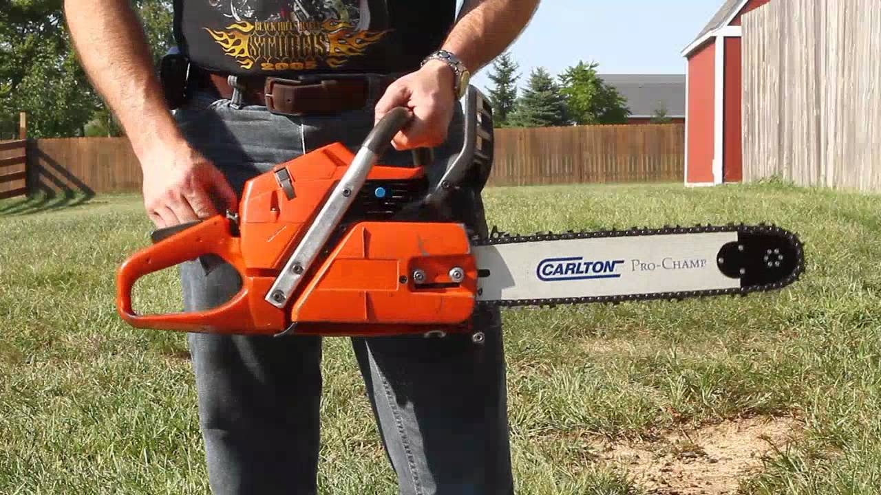 Husqvarna 365 Special Chainsaw YouTube