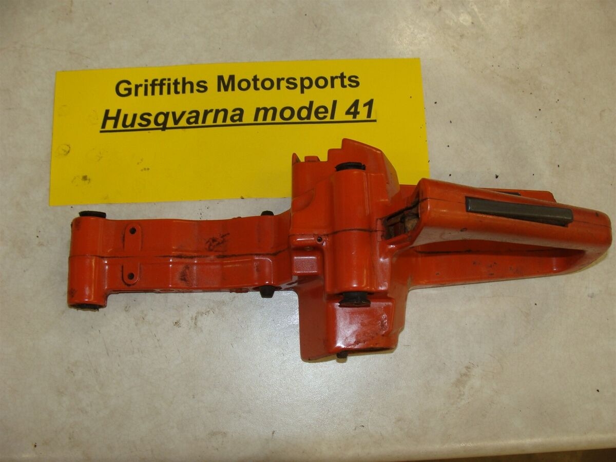 HUSQVARNA 41 40cc Chainsaw Chain Saw Oem Genuine GAS FUEL TANK THROTTLE HANDLE EBay