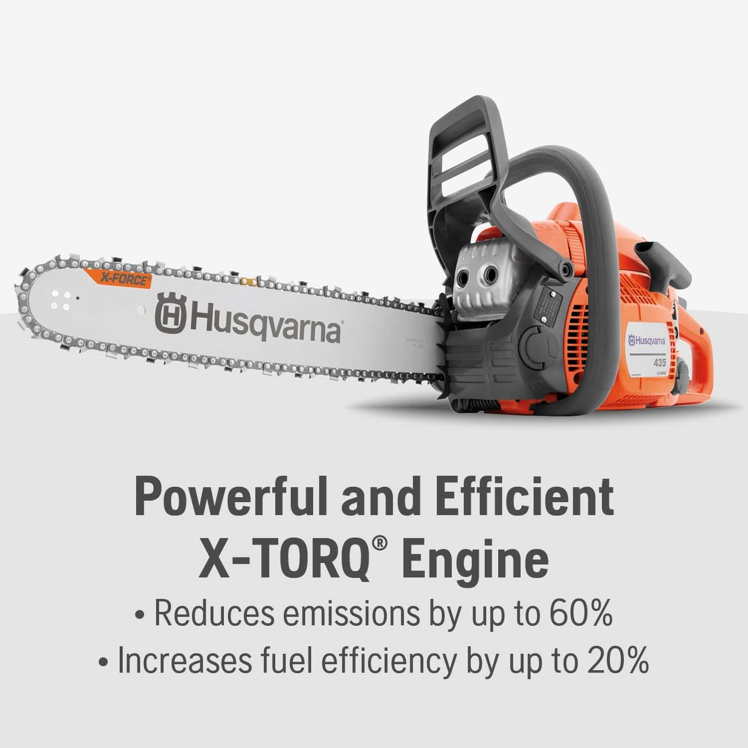 Husqvarna 435 40 9 cc 2 cycle 16 in Gas Chainsaw BigEasyMart