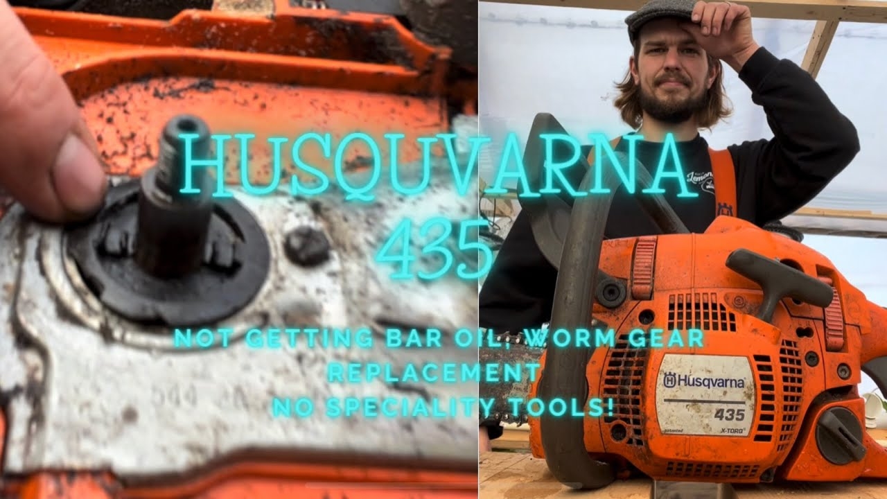 husqvarna chainsaw lubricant adjustment