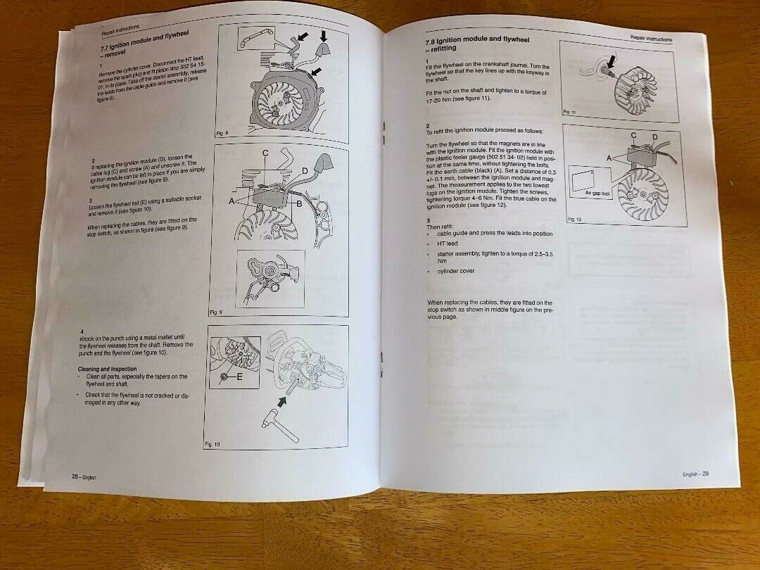 husqvarna 435 chainsaw manual