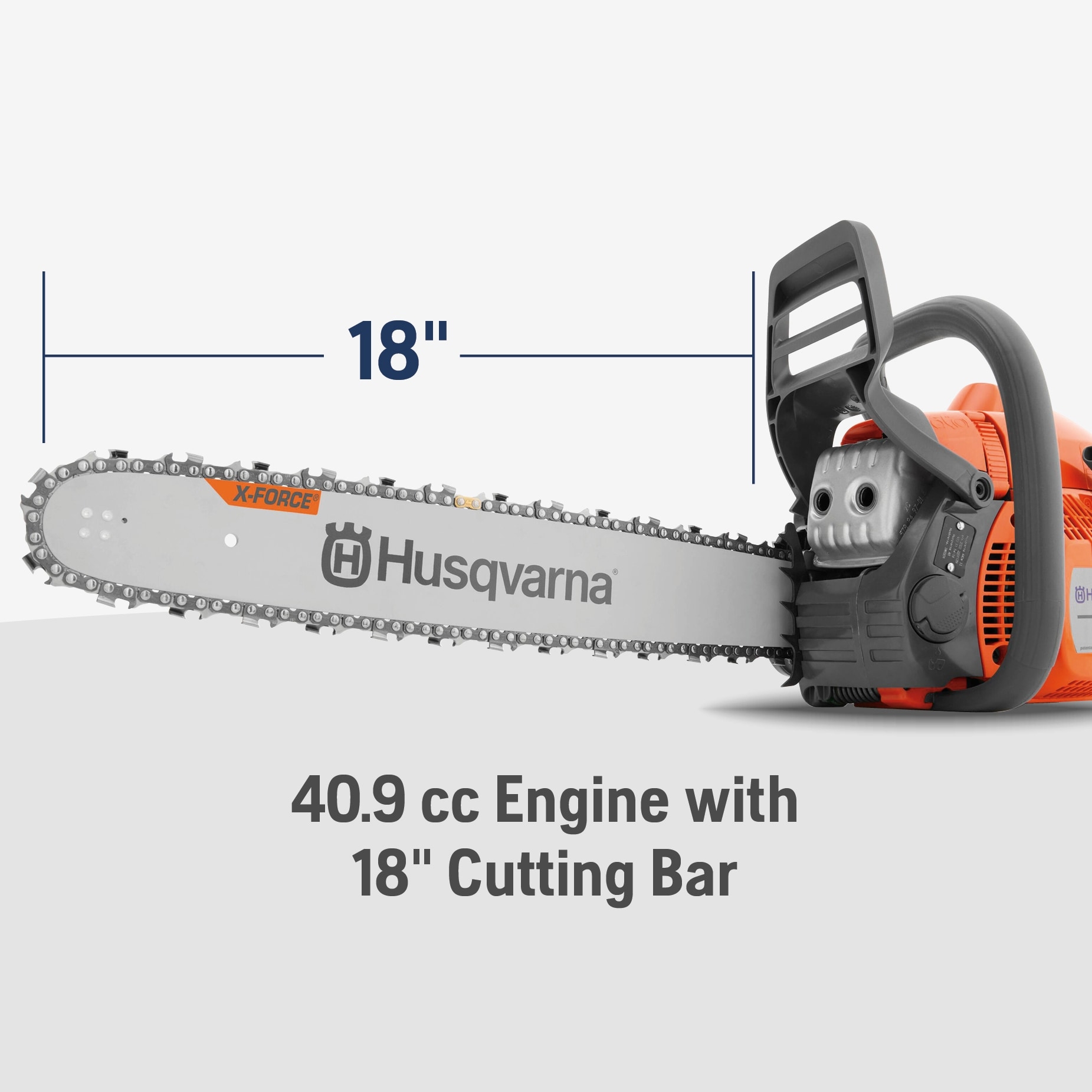 Husqvarna 440 40 9 cc 2 cycle 18 in Gas Chainsaw 970515418 At Lowes