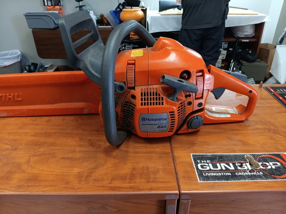 HUSQVARNA 440 CHAINSAW H6 EBay