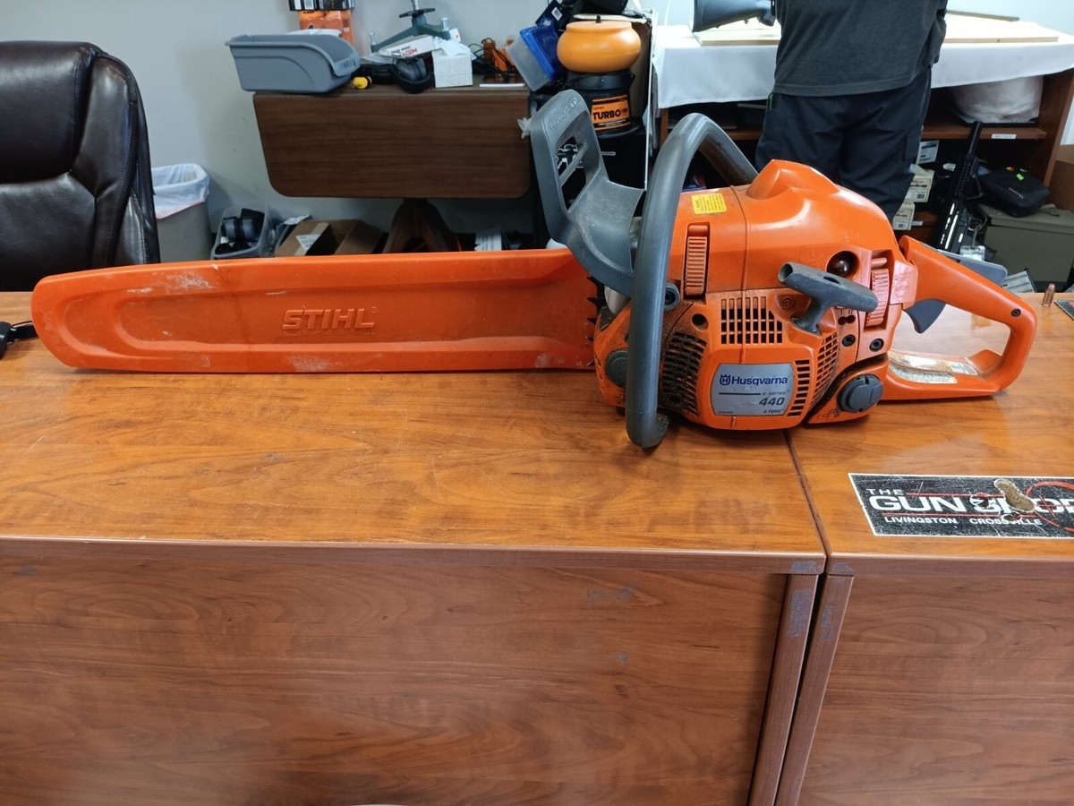 HUSQVARNA 440 CHAINSAW H6 EBay