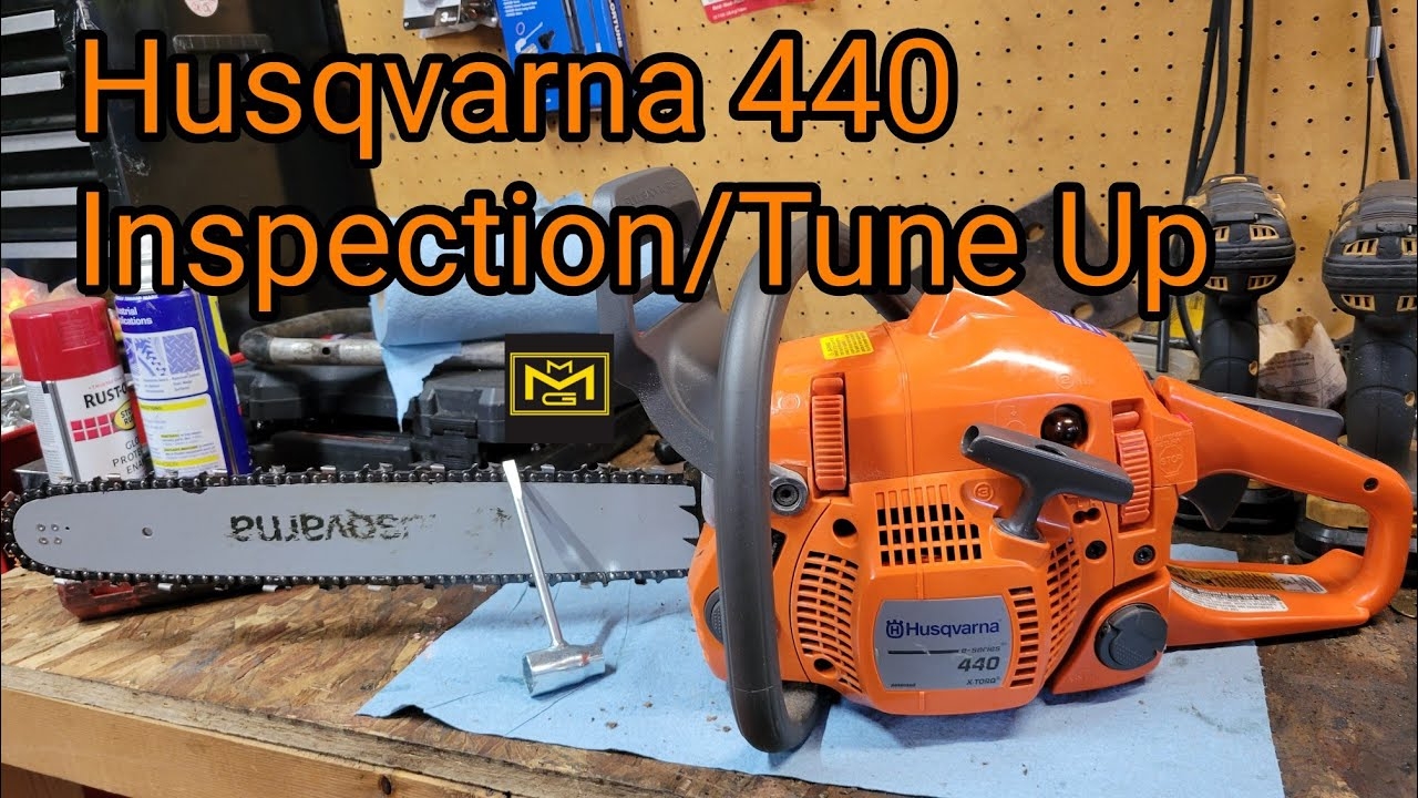 Husqvarna 440 Inspection Tune Up YouTube