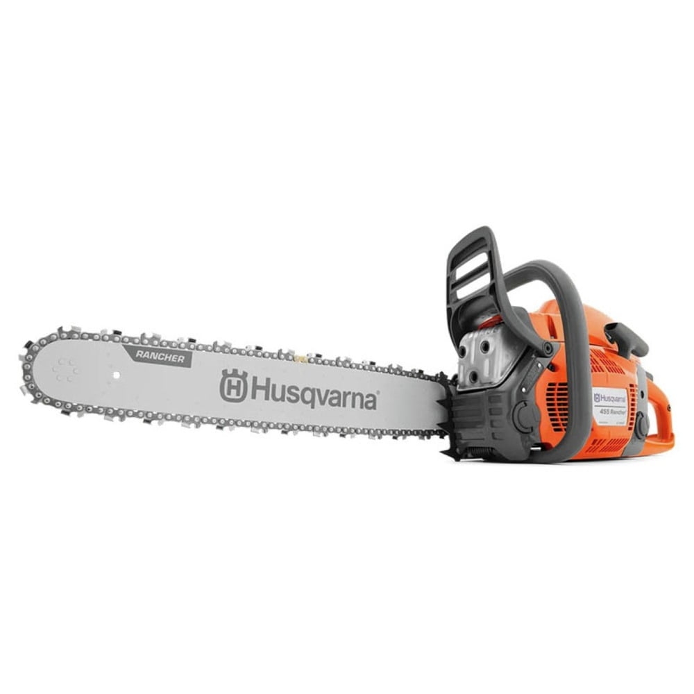 Husqvarna 445 Saw 2 8 HP 50cc 18 In Gas Chainsaw With Easy Start Up Low Vib Tech Walmart