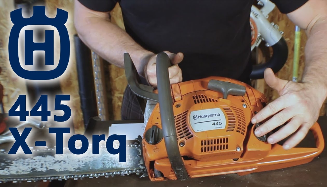 Husqvarna 445 X Torq Overview Review YouTube