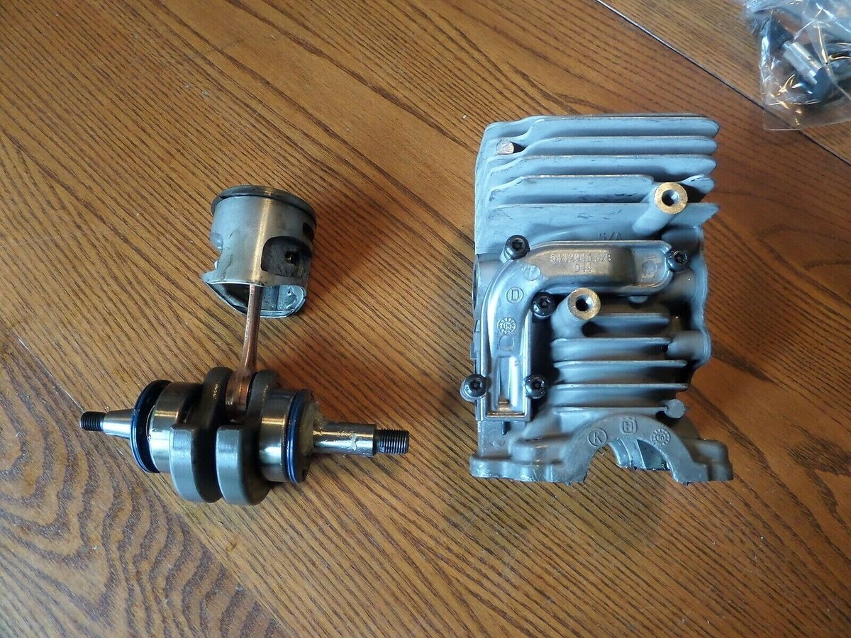 Husqvarna 450 Chainsaw Cylinder Piston Crank Shaft Parts OEM EBay