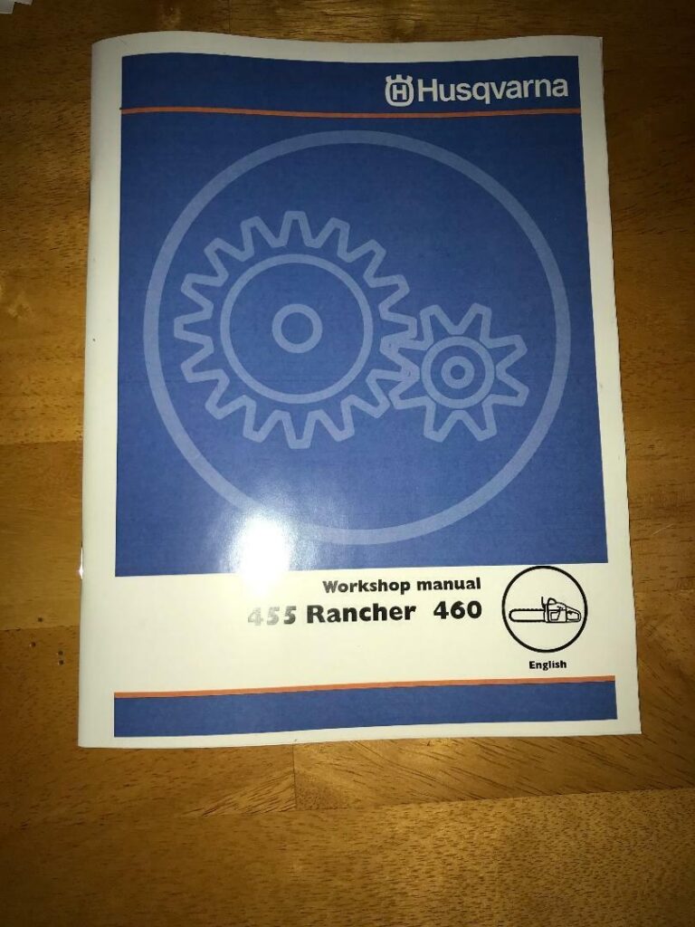 Husqvarna 455 Rancher 460 Chainsaw Workshop Service Repair Parts List Manual EBay