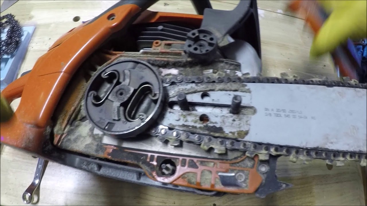 Husqvarna 455 Rancher Chain Replacement YouTube