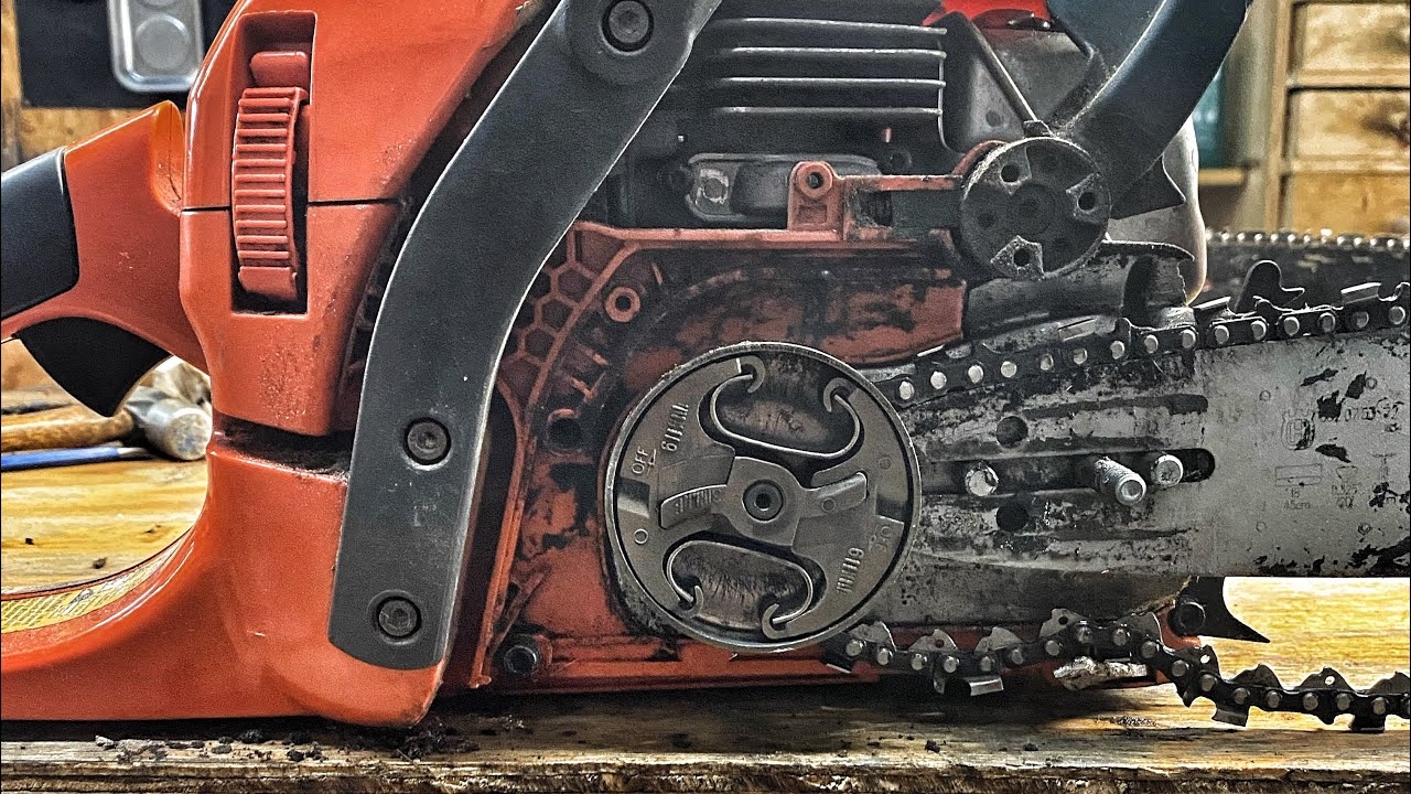 Husqvarna 455 Rancher Chainsaw Sprocket Replacement YouTube